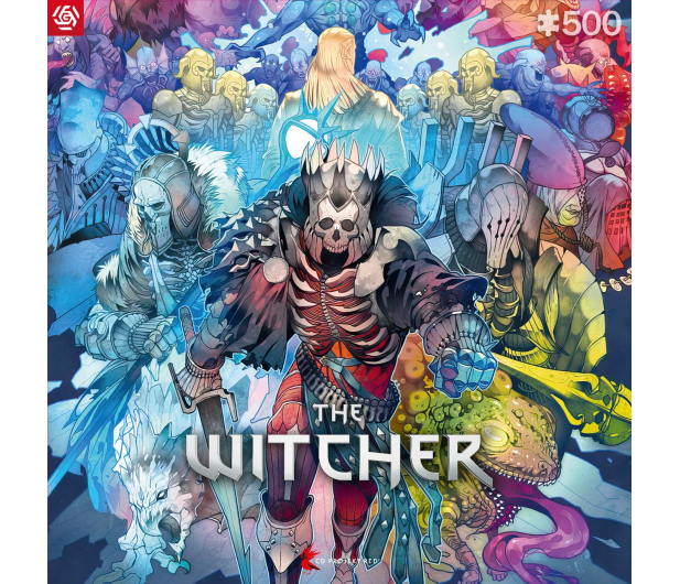CENEGA Wiedźmin: Monster Faction Puzzle 500 - 1124837 - zdjęcie 2